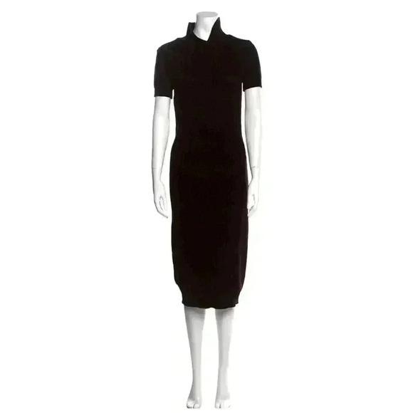 JIL SANDER Turtleneck Midi Length Size Small US4, DE34 - Picture 1 of 11